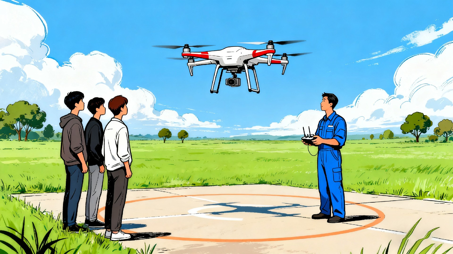 飞行中遇到 “突发禁飞区告警”（如进入临时管制区域），该如何处理？